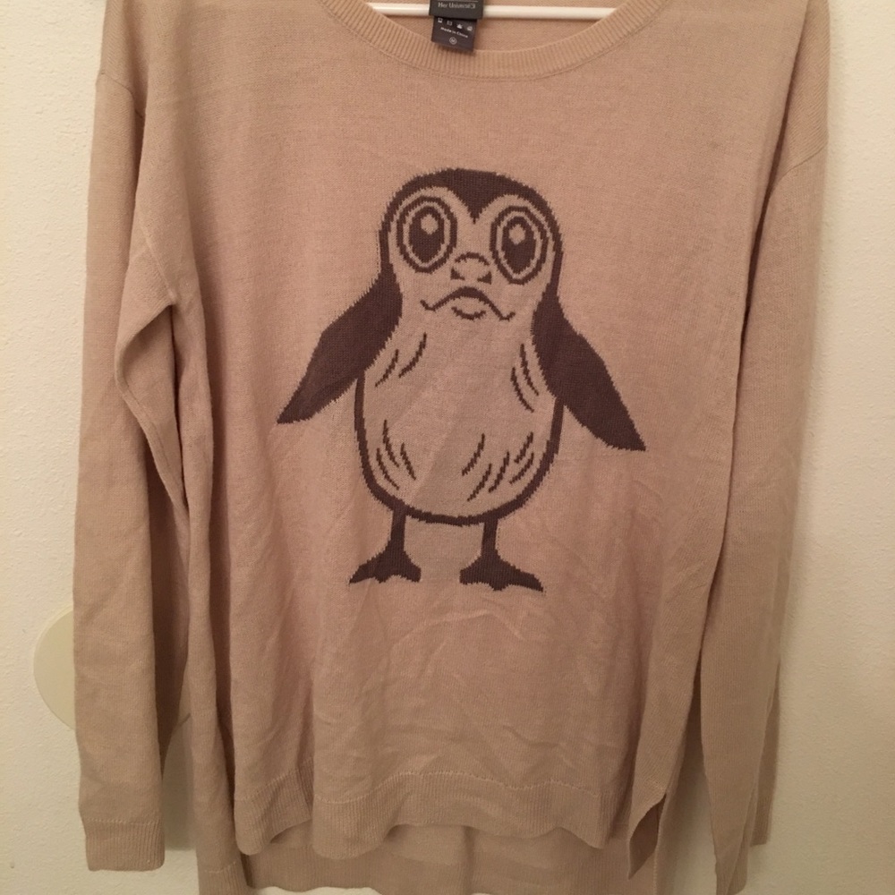 Star Wars Porg sweater